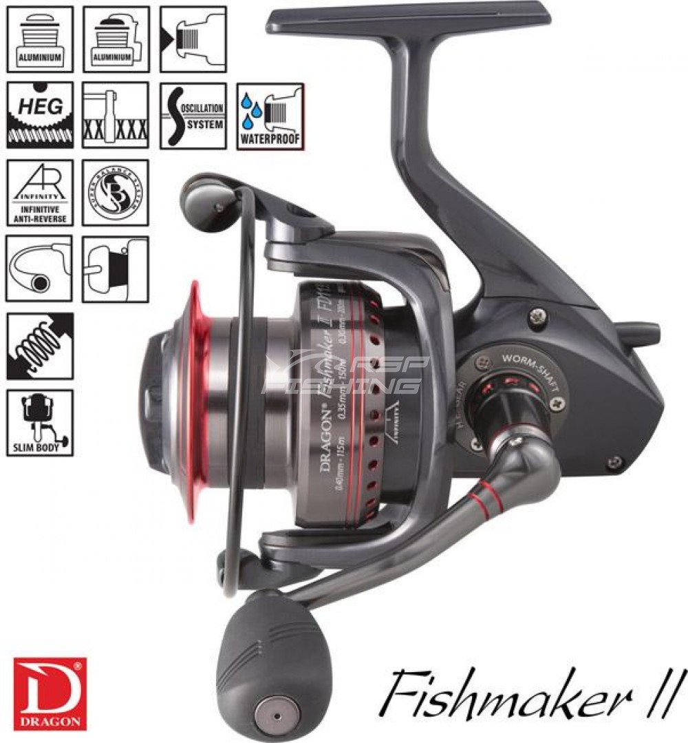 Naviják Dragon FISHMAKER II FD 1100 Fishmaker FD1135i