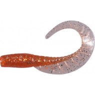 Twister DRAGON Maggot oranžová/stříbrný glitter 2,0" (5,0cm) 20ks